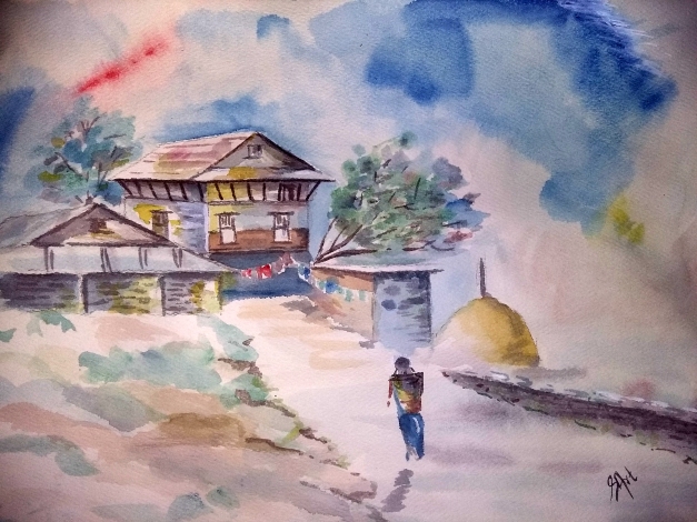 Art By: Shree Krishna Adhikari